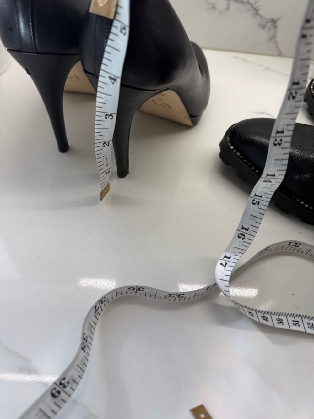 Michael Kors Black Leather Stiletto Pumps